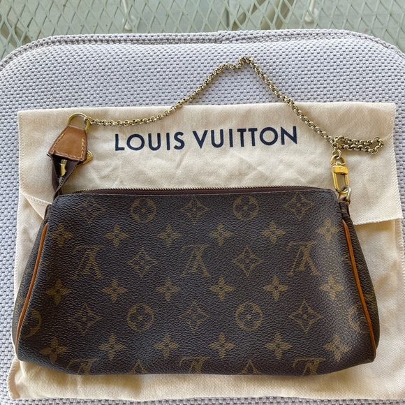 Authentic Louis Vuitton Eva Monogram with strap - Picture 6 of 13